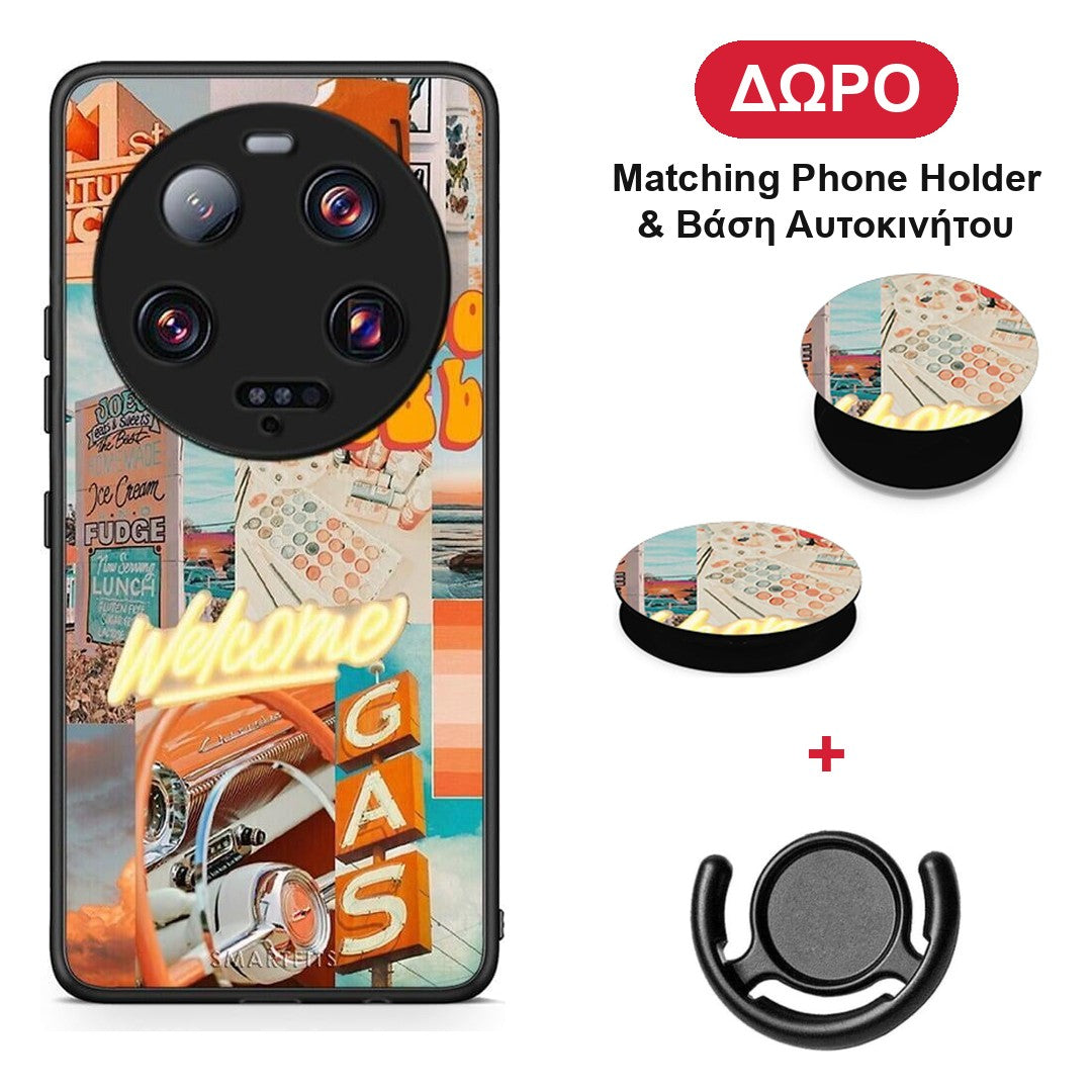 Groovy Babe - Xiaomi 13 Ultra θήκη + Δώρο Phone Holder & Βάση Αυτοκινήτου