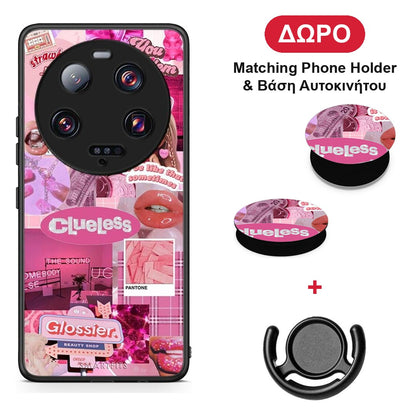 Pink Love - Xiaomi 13 Ultra θήκη + Δώρο Phone Holder & Βάση Αυτοκινήτου
