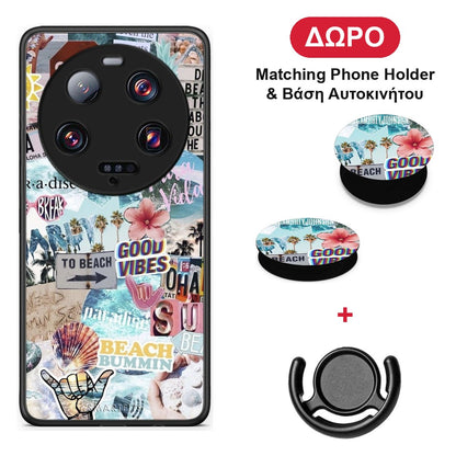 Summer Vibes - Xiaomi 13 Ultra θήκη + Δώρο Phone Holder & Βάση Αυτοκινήτου