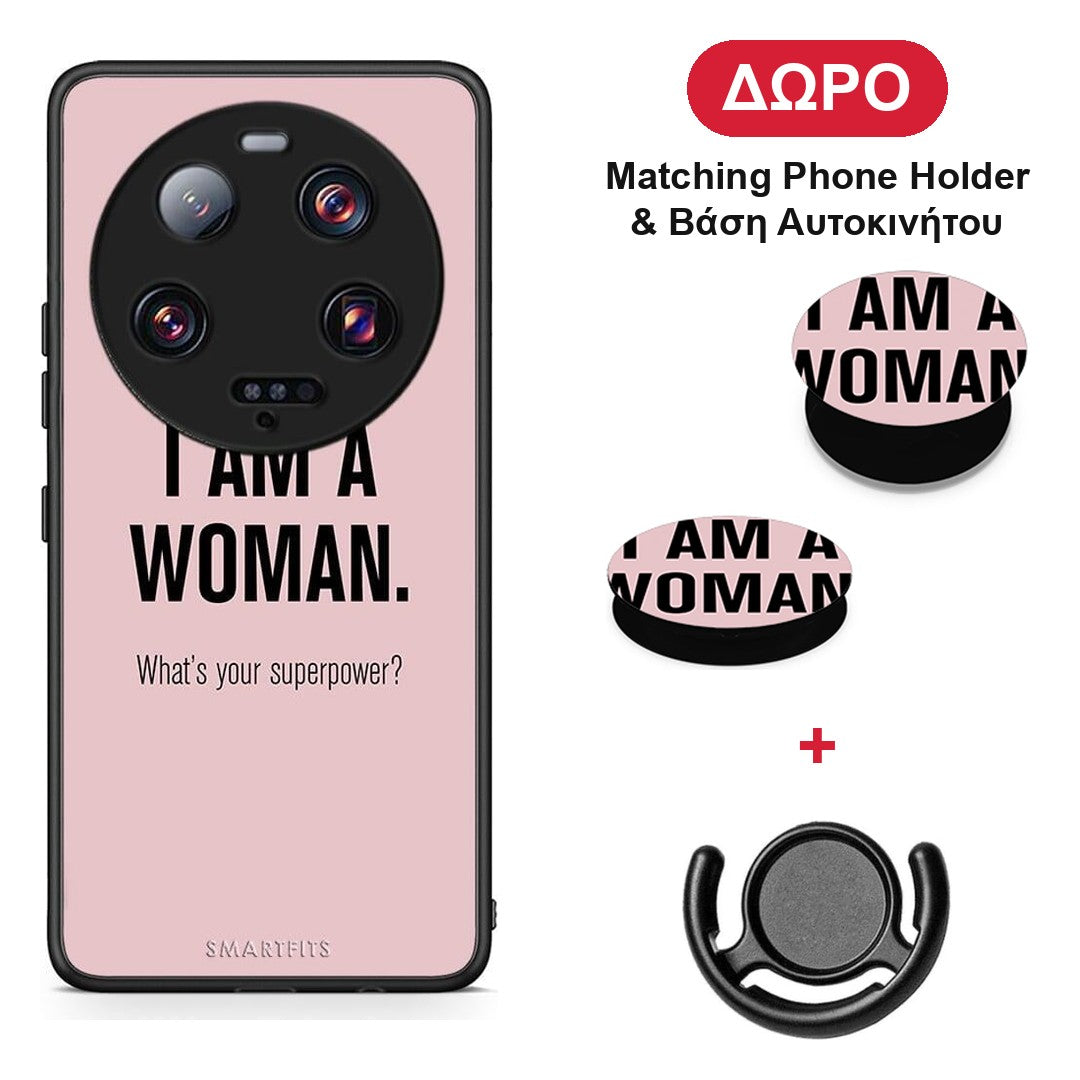 Superpower Woman - Xiaomi 13 Ultra θήκη + Δώρο Phone Holder & Βάση Αυτοκινήτου