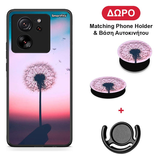 Boho Wish - Xiaomi 13T θήκη + Δώρο Phone Holder & Βάση Αυτοκινήτου