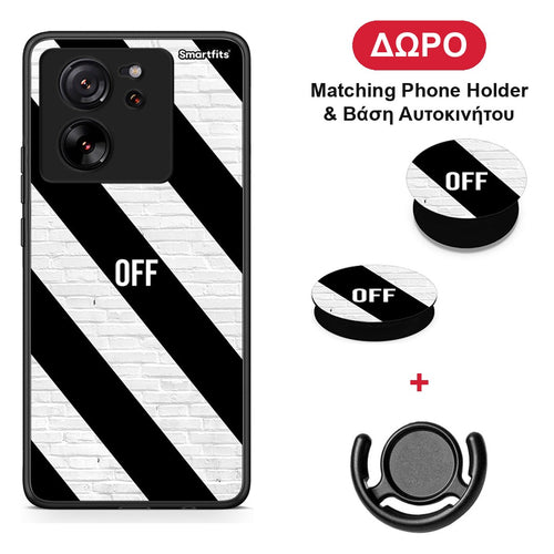 Get Off - Xiaomi 13T θήκη + Δώρο Phone Holder & Βάση Αυτοκινήτου