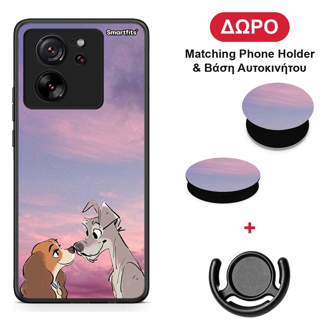 Lady And Tramp - Xiaomi 13T θήκη + Δώρο Phone Holder & Βάση Αυτοκινήτου