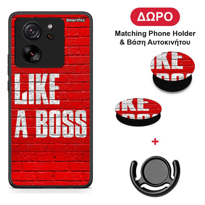 Like A Boss - Xiaomi 13T θήκη + Δώρο Phone Holder & Βάση Αυτοκινήτου
