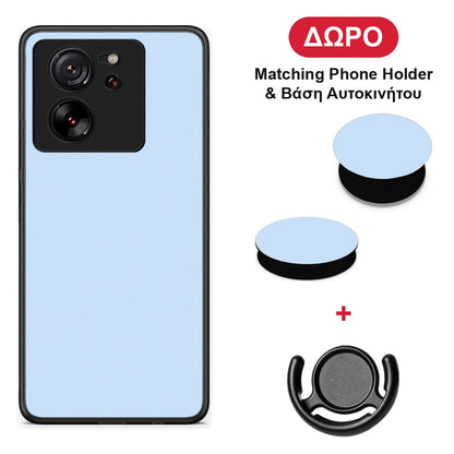 Powder Blue - Xiaomi 13T θήκη + Δώρο Phone Holder & Βάση Αυτοκινήτου