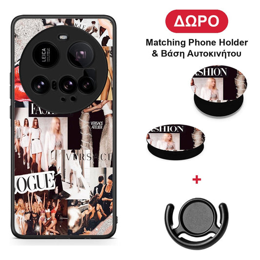 Collage Fashion - Xiaomi 15 Ultra 5G θήκη + Δώρο Phone Holder & Βάση Αυτοκινήτου
