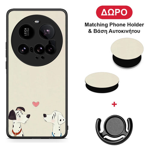 Dalmatians Love - Xiaomi 15 Ultra 5G θήκη + Δώρο Phone Holder & Βάση Αυτοκινήτου