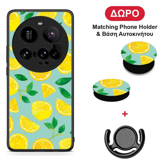 Lemons - Xiaomi 15 Ultra 5G θήκη + Δώρο Phone Holder & Βάση Αυτοκινήτου