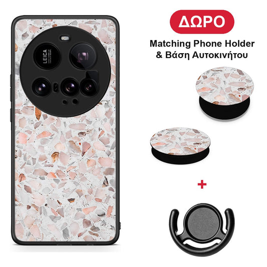 Marble Terrazzo - Xiaomi 15 Ultra 5G θήκη + Δώρο Phone Holder & Βάση Αυτοκινήτου
