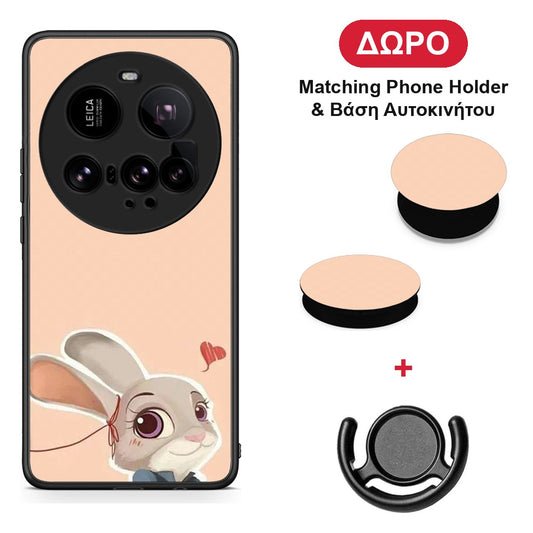 Nick Wilde And Judy Hopps Love 2 - Xiaomi 15 Ultra 5G θήκη + Δώρο Phone Holder & Βάση Αυτοκινήτου