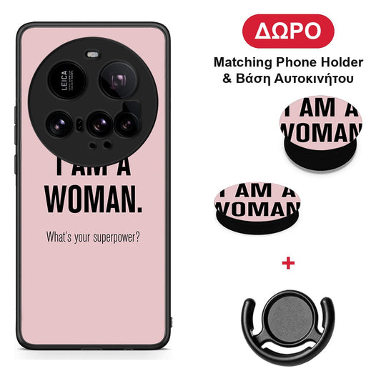 Superpower Woman - Xiaomi 15 Ultra 5G θήκη + Δώρο Phone Holder & Βάση Αυτοκινήτου