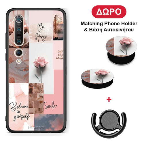 Aesthetic Collage - Xiaomi Mi 10 θήκη + Δώρο Phone Holder & Βάση Αυτοκινήτου