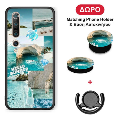 Aesthetic Summer - Xiaomi Mi 10 θήκη + Δώρο Phone Holder & Βάση Αυτοκινήτου