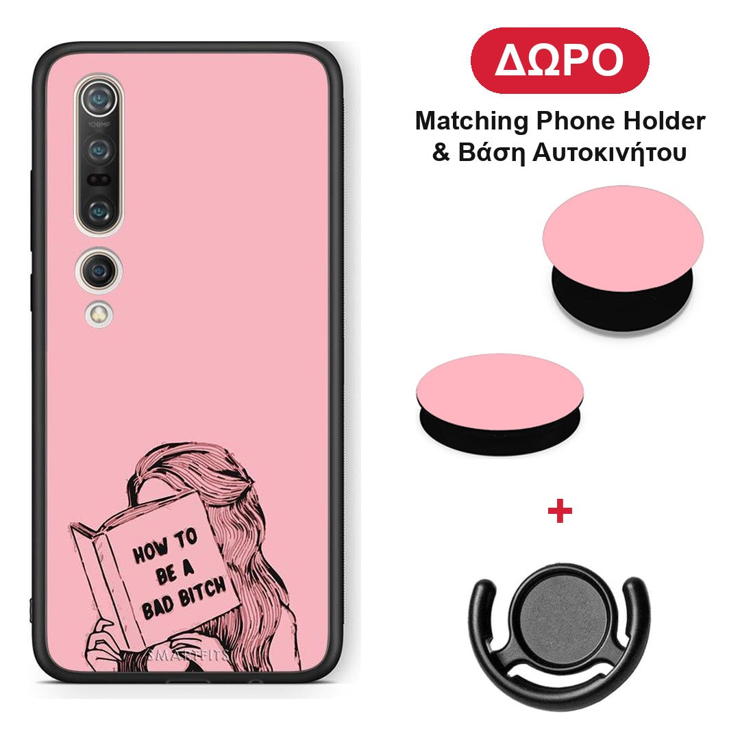 Bad Bitch - Xiaomi Mi 10 θήκη + Δώρο Phone Holder & Βάση Αυτοκινήτου