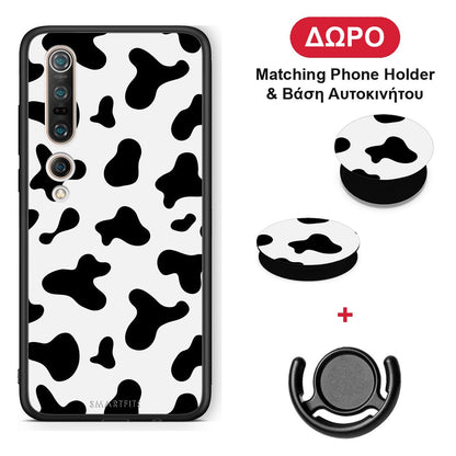 Cow Print - Xiaomi Mi 10 θήκη + Δώρο Phone Holder & Βάση Αυτοκινήτου