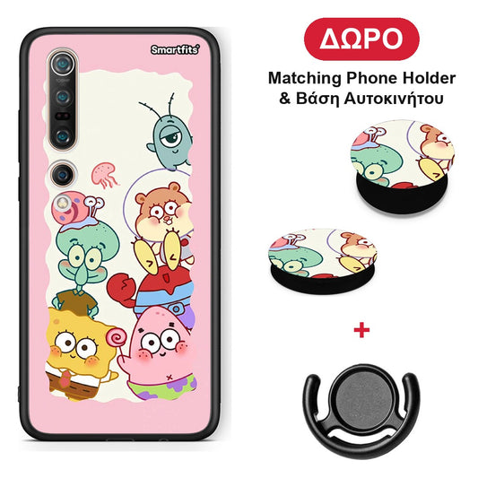 Cute Companion - Xiaomi Mi 10 θήκη + Δώρο Phone Holder & Βάση Αυτοκινήτου