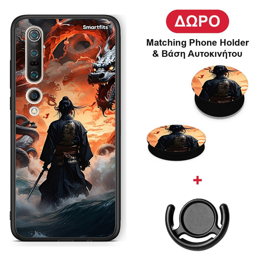 Dragons Fight - Xiaomi Mi 10 θήκη + Δώρο Phone Holder & Βάση Αυτοκινήτου