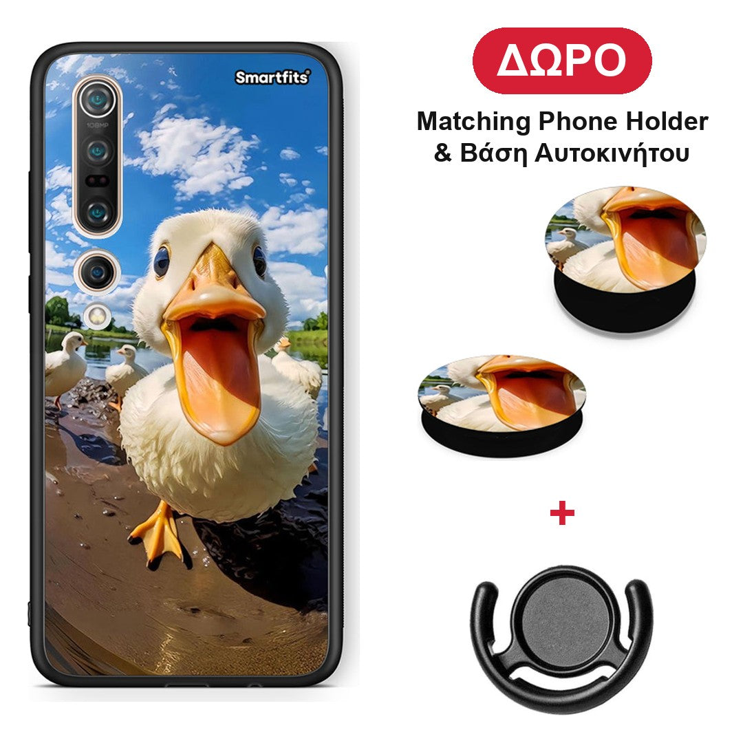 Duck Face - Xiaomi Mi 10 θήκη + Δώρο Phone Holder & Βάση Αυτοκινήτου