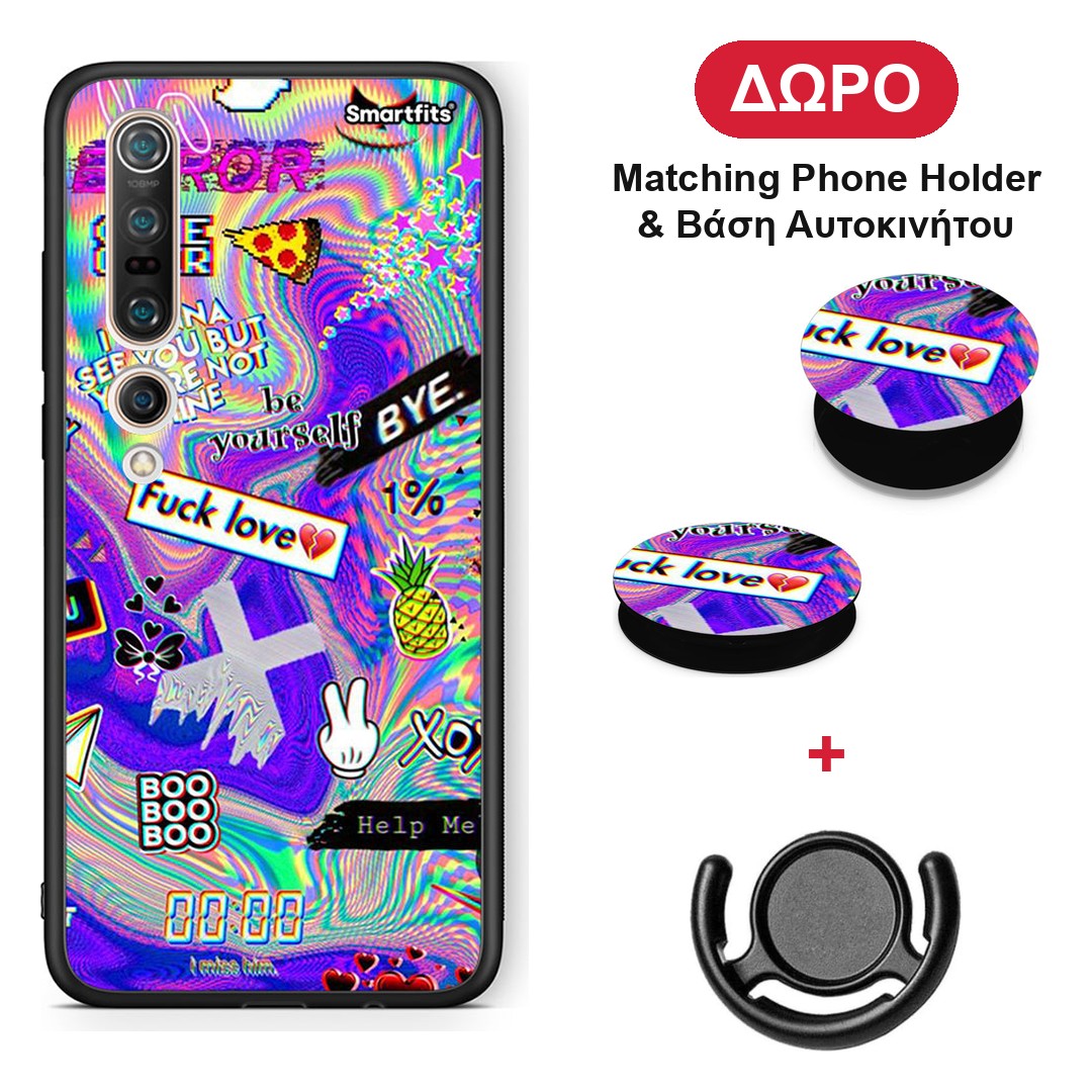 Game Over - Xiaomi Mi 10 θήκη + Δώρο Phone Holder & Βάση Αυτοκινήτου