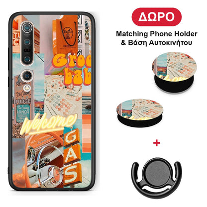 Groovy Babe - Xiaomi Mi 10 θήκη + Δώρο Phone Holder & Βάση Αυτοκινήτου