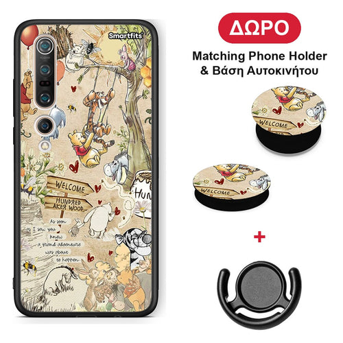 Happy Friends - Xiaomi Mi 10 θήκη + Δώρο Phone Holder & Βάση Αυτοκινήτου