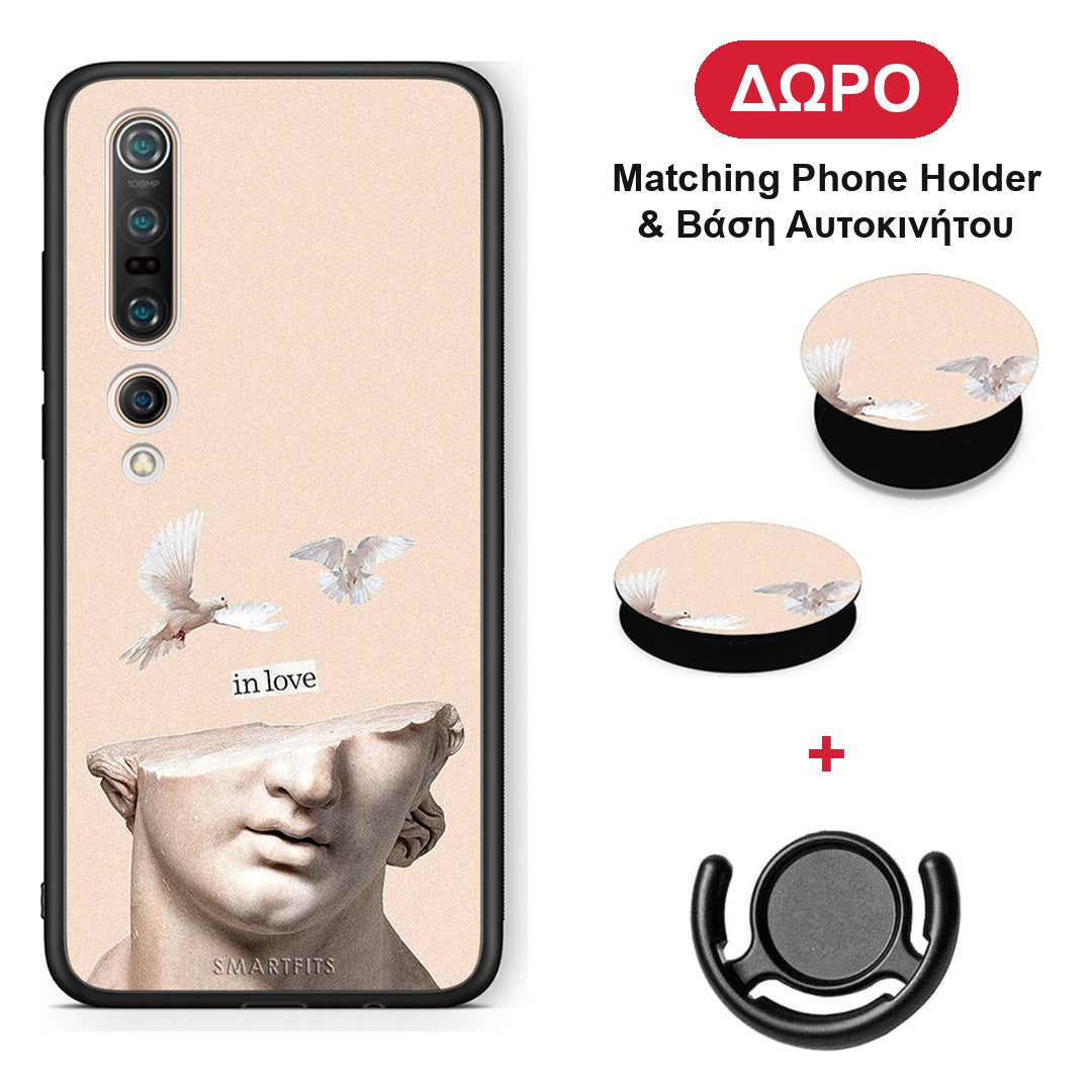In Love - Xiaomi Mi 10 θήκη + Δώρο Phone Holder & Βάση Αυτοκινήτου