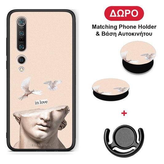 In Love - Xiaomi Mi 10 θήκη + Δώρο Phone Holder & Βάση Αυτοκινήτου