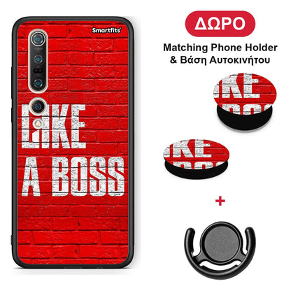 Like A Boss - Xiaomi Mi 10 θήκη + Δώρο Phone Holder & Βάση Αυτοκινήτου