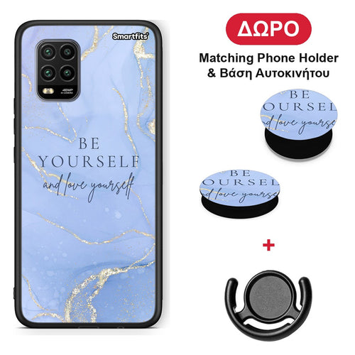 Be Yourself - Xiaomi Mi 10 Lite θήκη + Δώρο Phone Holder & Βάση Αυτοκινήτου