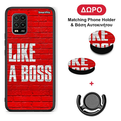 Like A Boss - Xiaomi Mi 10 Lite θήκη + Δώρο Phone Holder & Βάση Αυτοκινήτου