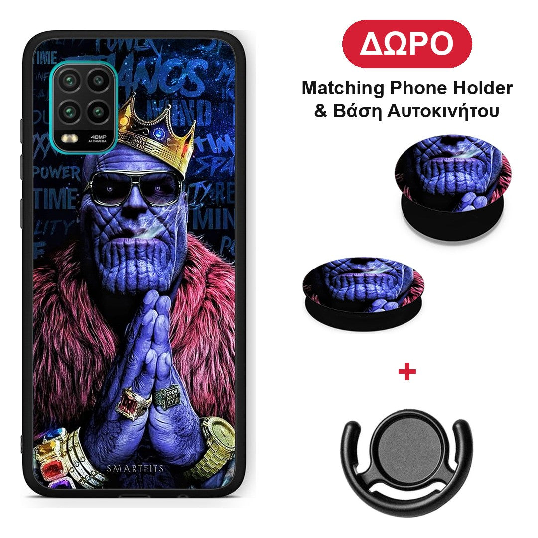 PopArt Thanos - Xiaomi Mi 10 Lite θήκη + Δώρο Phone Holder & Βάση Αυτοκινήτου