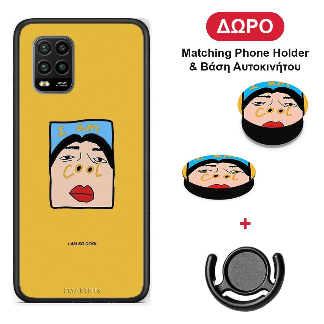 So Cool - Xiaomi Mi 10 Lite θήκη + Δώρο Phone Holder & Βάση Αυτοκινήτου