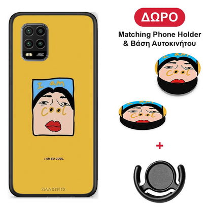 So Cool - Xiaomi Mi 10 Lite θήκη + Δώρο Phone Holder & Βάση Αυτοκινήτου