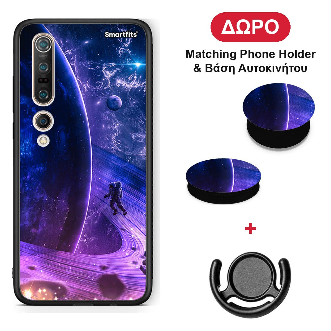 Lost Astronaut - Xiaomi Mi 10 θήκη + Δώρο Phone Holder & Βάση Αυτοκινήτου