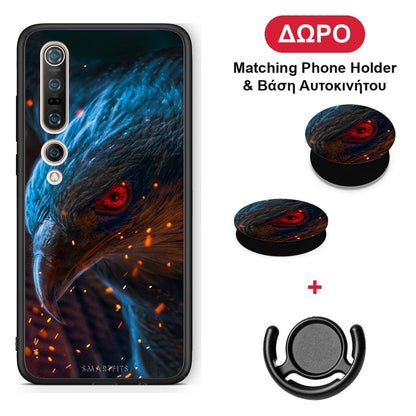 PopArt Eagle - Xiaomi Mi 10 θήκη + Δώρο Phone Holder & Βάση Αυτοκινήτου