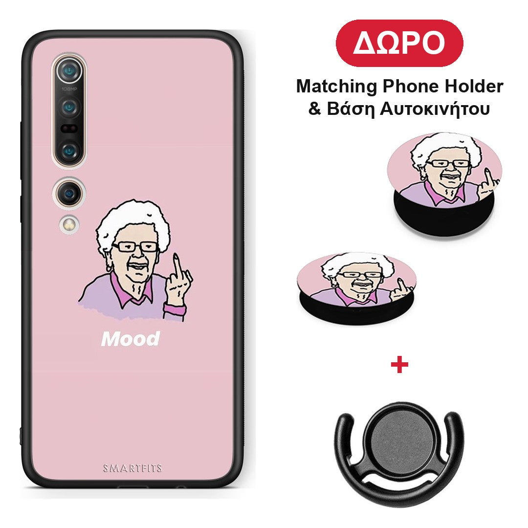 PopArt Mood - Xiaomi Mi 10 θήκη + Δώρο Phone Holder & Βάση Αυτοκινήτου