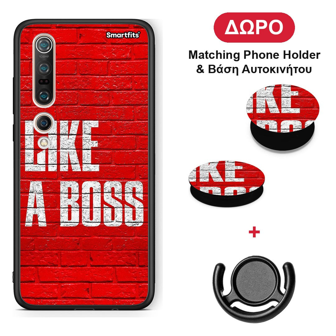 Like A Boss - Xiaomi Mi 10 Pro θήκη + Δώρο Phone Holder & Βάση Αυτοκινήτου