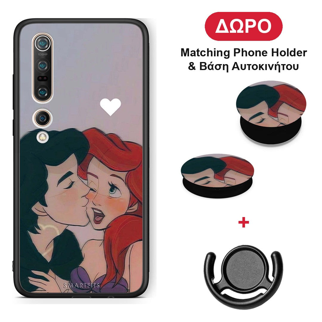 Mermaid Couple - Xiaomi Mi 10 Pro θήκη + Δώρο Phone Holder & Βάση Αυτοκινήτου