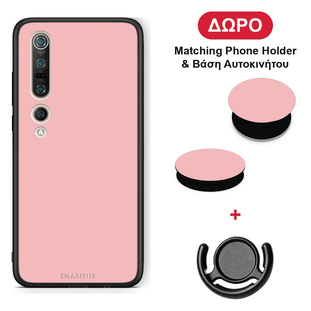 Color Nude - Xiaomi Mi 10 Pro θήκη + Δώρο Phone Holder & Βάση Αυτοκινήτου