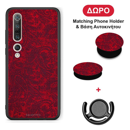 Paisley Cashmere - Xiaomi Mi 10 Pro θήκη + Δώρο Phone Holder & Βάση Αυτοκινήτου