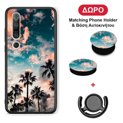Summer Sky - Xiaomi Mi 10 Pro θήκη + Δώρο Phone Holder & Βάση Αυτοκινήτου