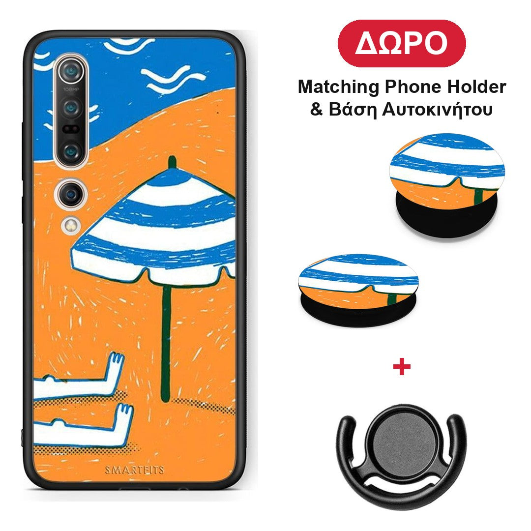 Summering - Xiaomi Mi 10 Pro θήκη + Δώρο Phone Holder & Βάση Αυτοκινήτου