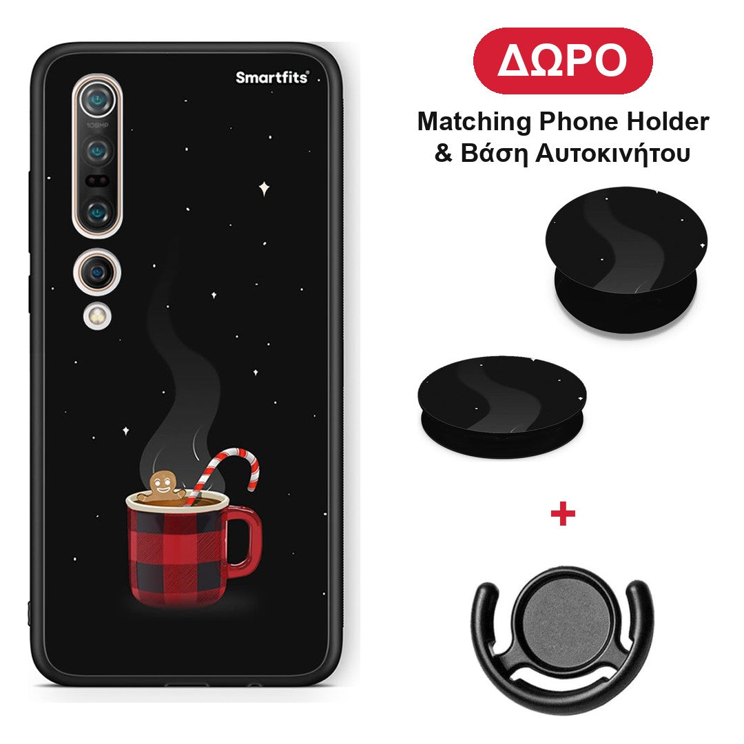 Xmas Bathing - Xiaomi Mi 10 Pro θήκη + Δώρο Phone Holder & Βάση Αυτοκινήτου