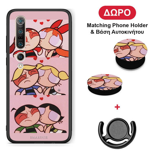 Puff Love - Xiaomi Mi 10 θήκη + Δώρο Phone Holder & Βάση Αυτοκινήτου