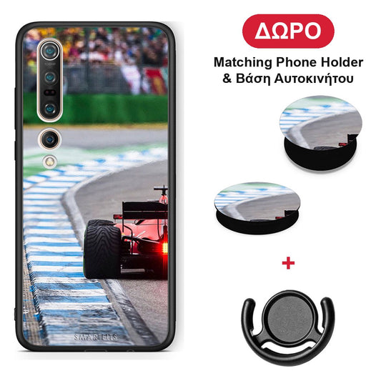 Racing Vibes - Xiaomi Mi 10 θήκη + Δώρο Phone Holder & Βάση Αυτοκινήτου