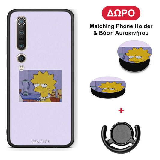 So Happy - Xiaomi Mi 10 θήκη + Δώρο Phone Holder & Βάση Αυτοκινήτου