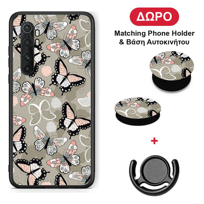 Boho Butterflies - Xiaomi Mi 10 Ultra θήκη + Δώρο Phone Holder & Βάση Αυτοκινήτου