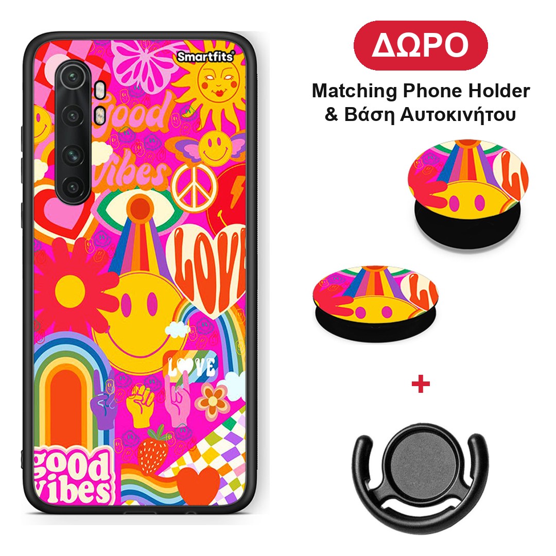 Hippie Love - Xiaomi Mi 10 Ultra θήκη + Δώρο Phone Holder & Βάση Αυτοκινήτου