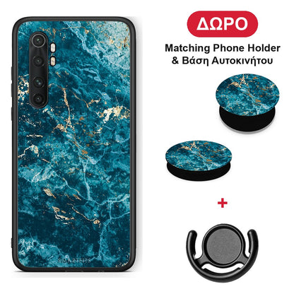 Marble Blue - Xiaomi Mi 10 Ultra θήκη + Δώρο Phone Holder & Βάση Αυτοκινήτου