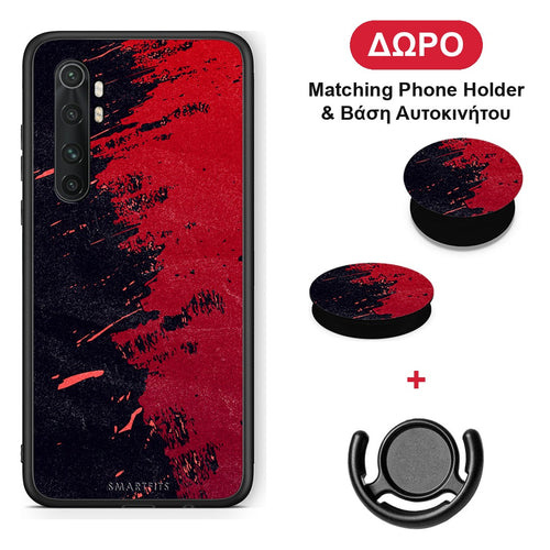 Red Paint - Xiaomi Mi 10 Ultra θήκη + Δώρο Phone Holder & Βάση Αυτοκινήτου